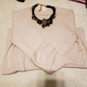4/$20 Light Pastel Pink Crew Neck Sweater